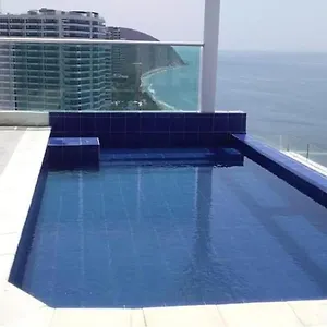 Espectacular Con Vista Al Mar- Rodadero Apartamento Puerto de Gaira